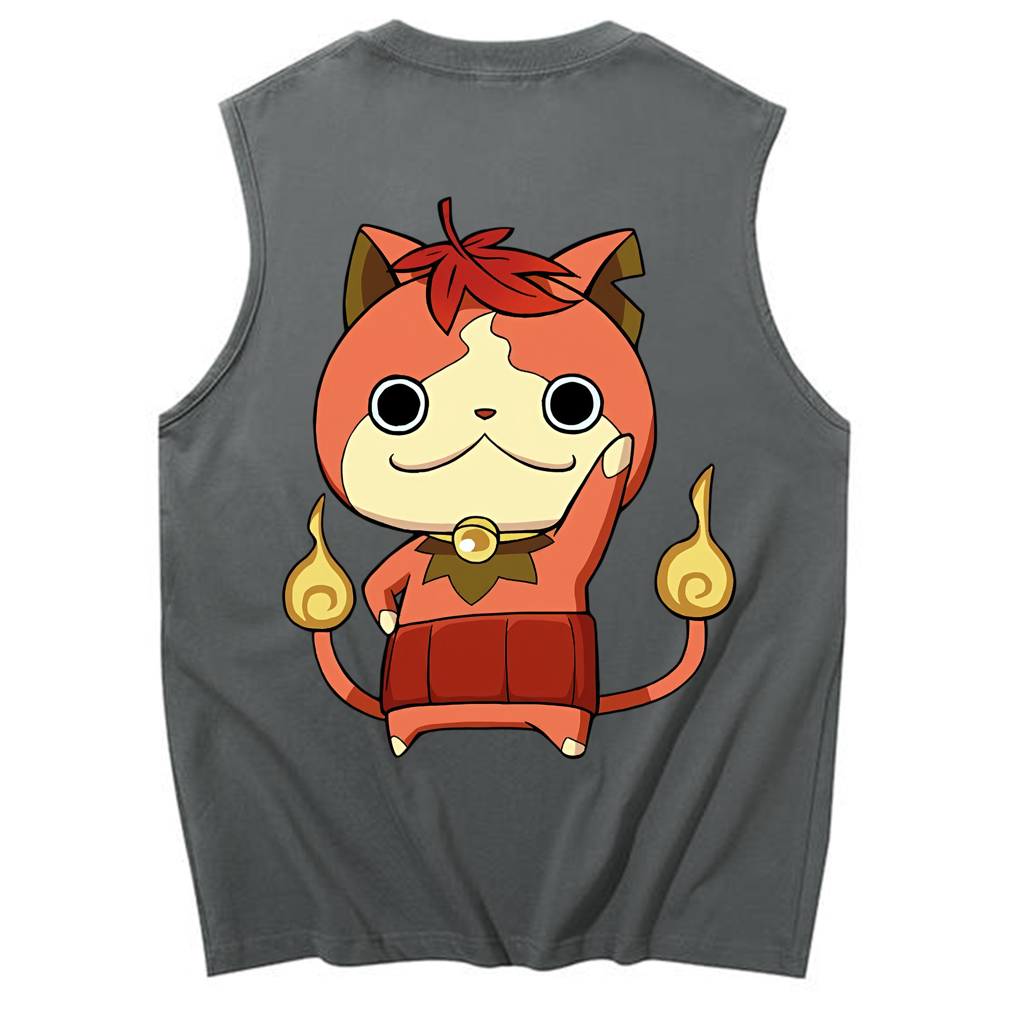（画像用） 妖怪ウォッチ Yo-kai Watch コットン100％タンクトップ（背面プリント）